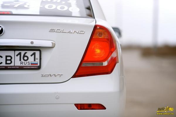 New Lifan Solano: новый камуфляж
